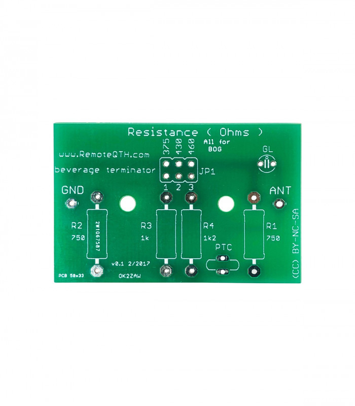 PCBs of Single wire beverage CLASSIC
