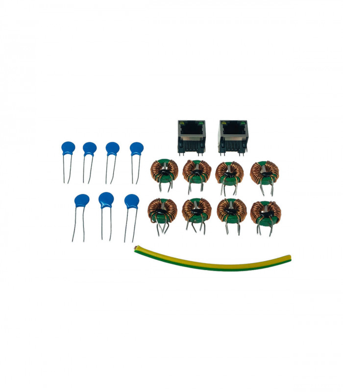 Common-mode current choke for coax & controller cable K9AY++ KIT