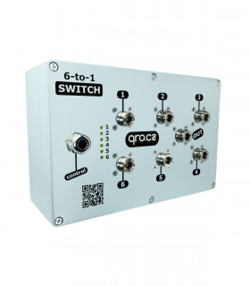 6-to-1 antenna switch