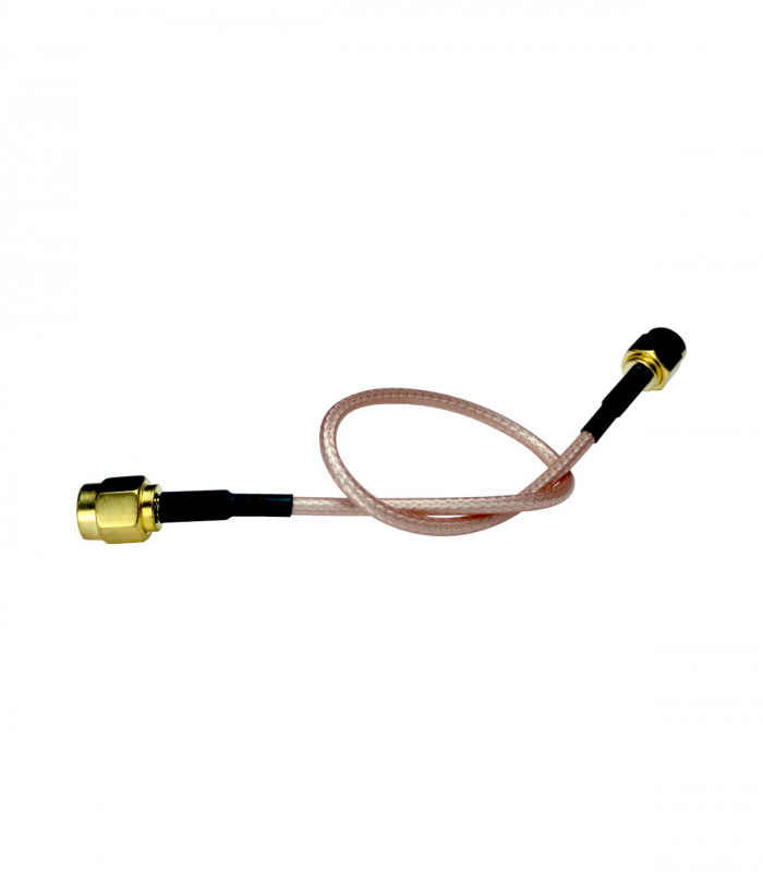 Coax cable pigtail SMA male to SMA male 17cm