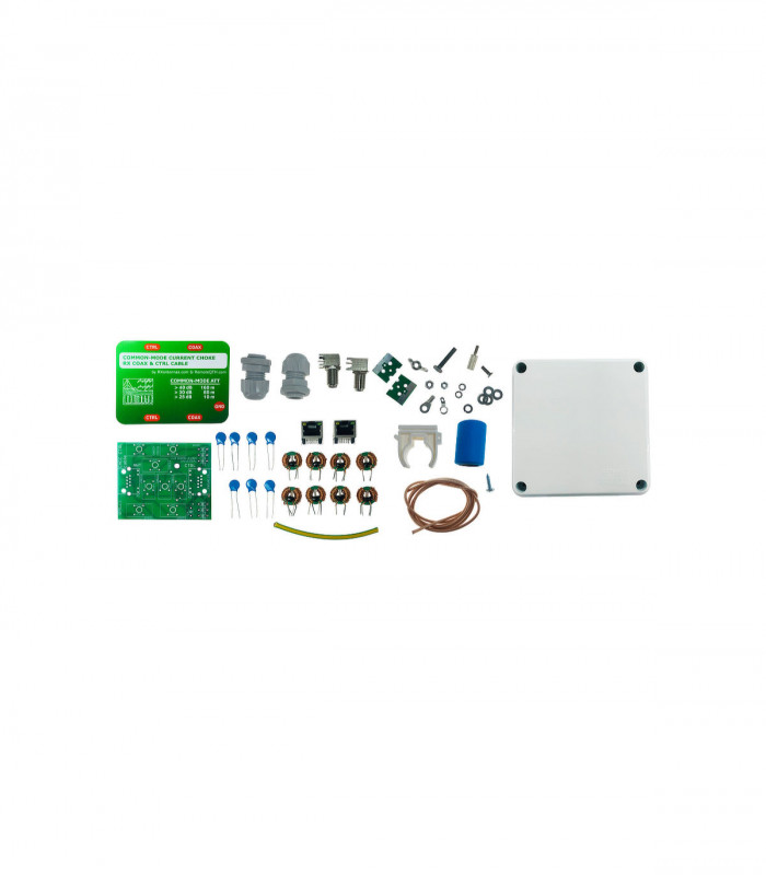 Common-mode current choke for coax & controller cable UNIVERSAL KIT