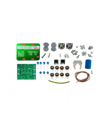 Common-mode current choke for coax & controller cable K9AY++ KIT