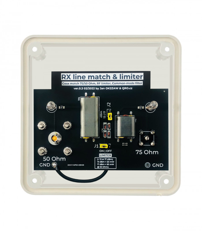 RX Coax Match & limiter with CMCC BOX
