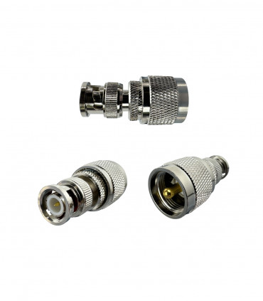 Adapter BNC male to PL SO-239 male