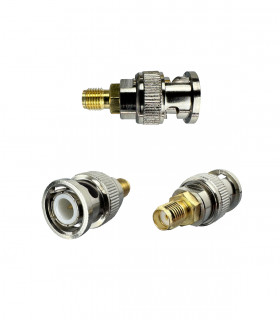 Adapter BNC male to SMA female