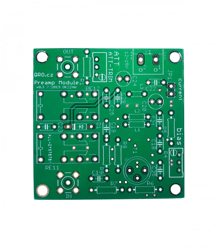 Preamp module with 2N5109 KIT