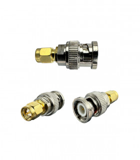 Adapter SMA male to BNC male