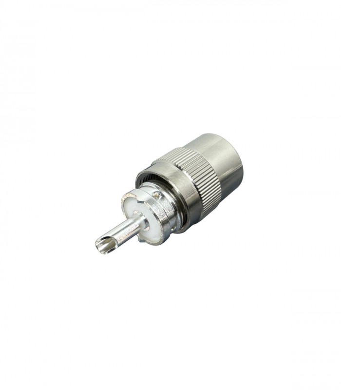 Connector PL SO-239 UHF male to RG8, H1000 coax