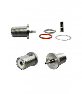 Connector PL SO-239 UHF female for RG-316