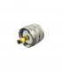 Connector PL SO-239 UHF male for RF-240 coax