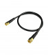 RF coax jumper cable LMR-195 SMA male to SMA male 50cm