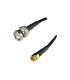 RF coax jumper cable LMR-195 SMA male to BNC male 50cm