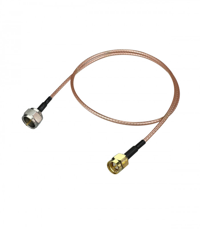 RF coax jumper cable RG-316 SMA male to F male 50cm