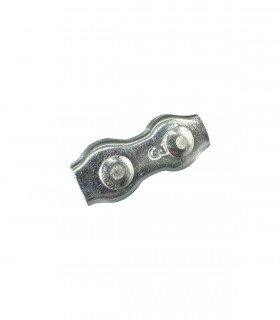 Duplex wire rope clip 3mm