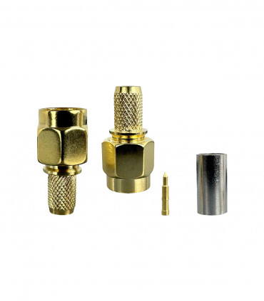 Connector SMA male for RG58 coax