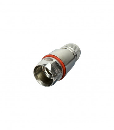 Connector PL-239 male to 1/2" flexible