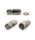 Connector N male to 1/2" classic