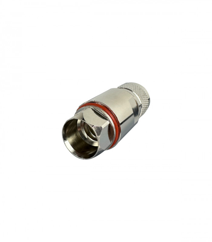 Connector N male to 1/2" flexible