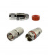 Connector N male to 1/2" flexible