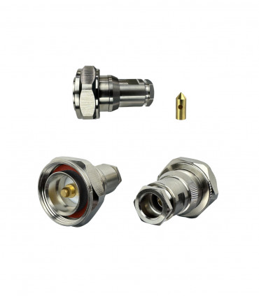 Connector DIN 7/16 male plug to RG8