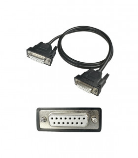 D-SUB 15 cable female/female 1m