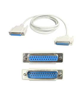 D-SUB 25 cable male/female 2m