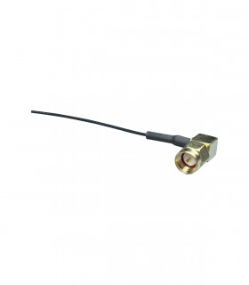 Connector SMA male 90 deg with 7cm RF113