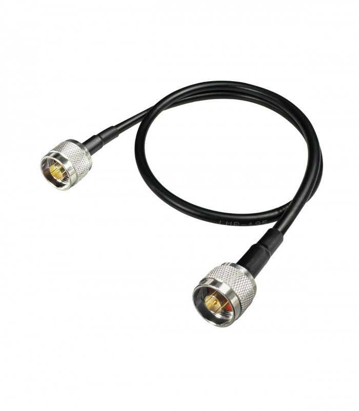 RF coax jumper cable LMR-195 N male to N male 1m