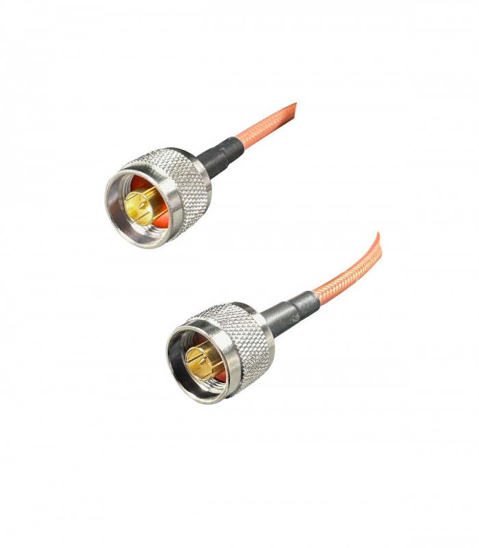 RF coax jumper cable RG-142 N male to N male 1m