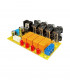 4-way RCA double switch board