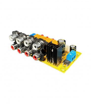 4-way RCA double switch board