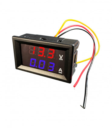 Digital V-meter and A-meter DC 0 ~ 100V 0 ~ 10A