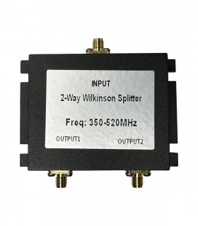 2-way UHF splitter box SMA 350~520MHz