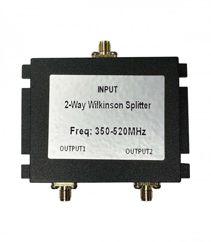 2-way UHF splitter box SMA 350~520MHz