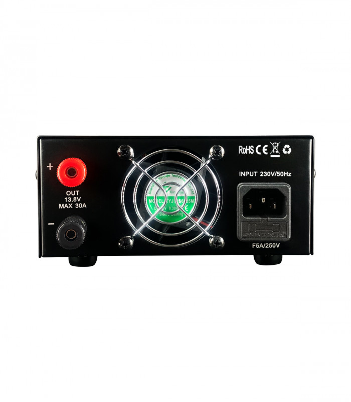 2Q Switching power supply 13.8V (8 - 15 V) 30A DIGITAL METER