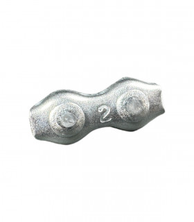 Duplex wire rope clip 2mm