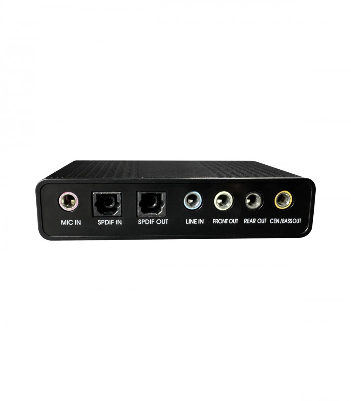 USB audio sound card CM6206