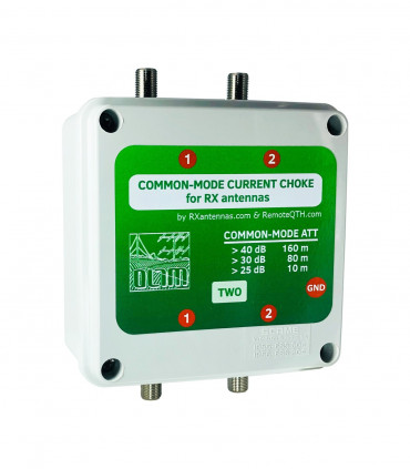 Common-mode current choke 2-PORT