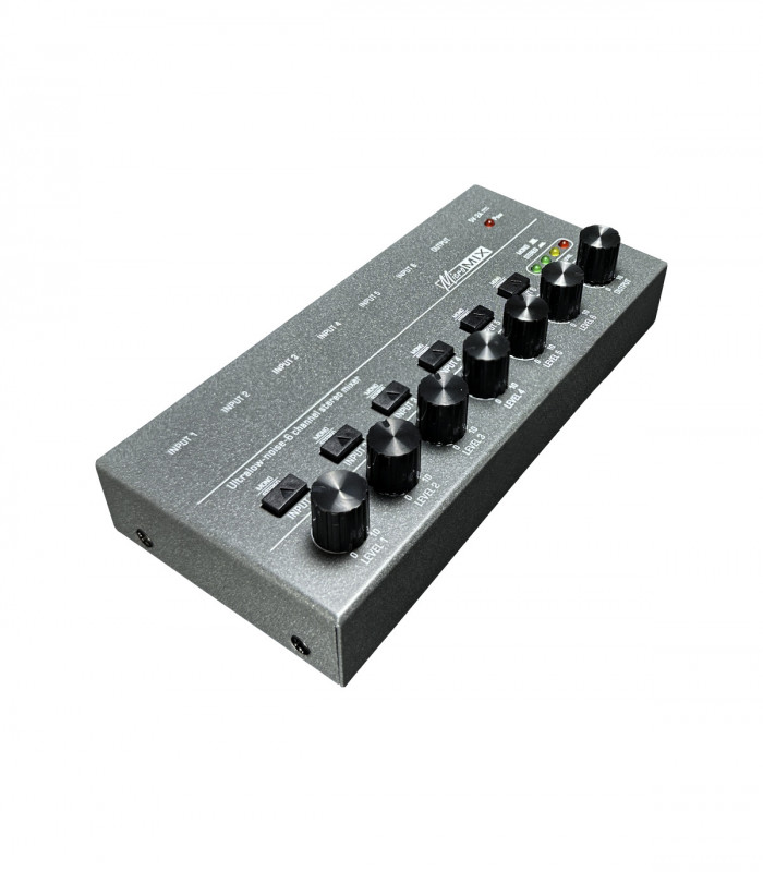 Audio mixer 6 channel stereo