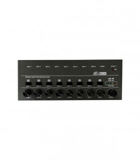 Audio mixer 8 channel stereo