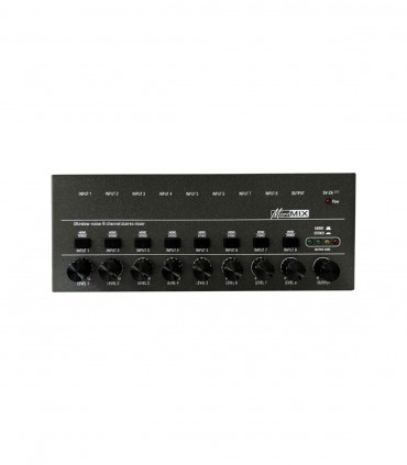 Audio mixer 8 channel stereo