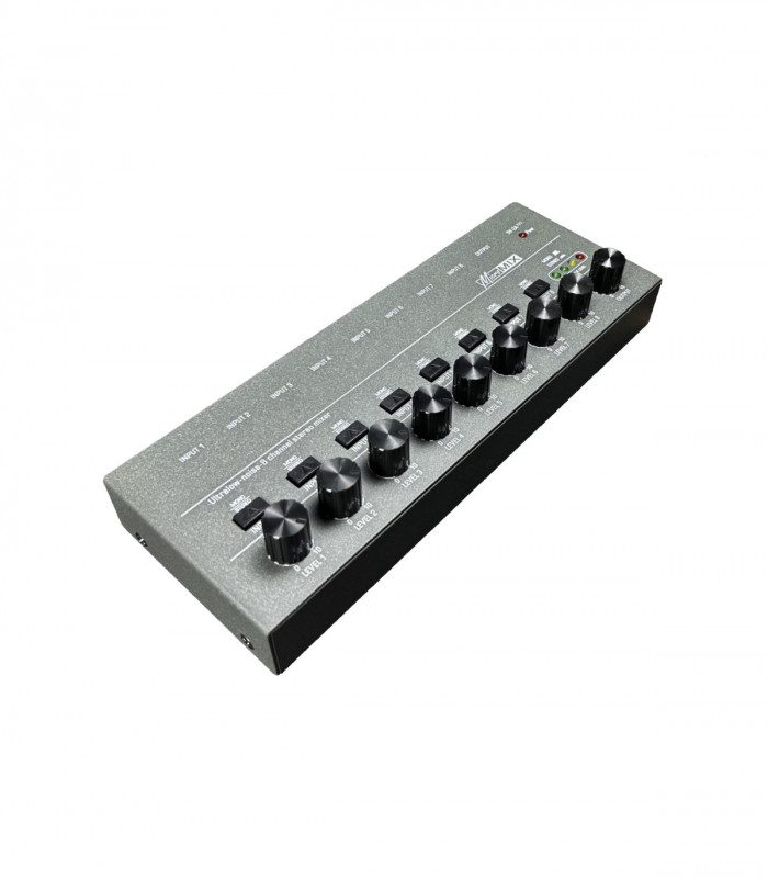 Audio mixer 8 channel stereo