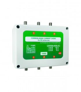 Common-mode current choke 3-PORT