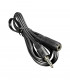 Jack 3.5mm male and female plug cable 1.5m