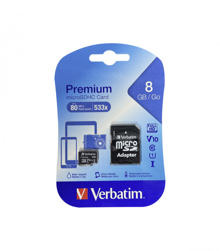 Pre-installed SD cards