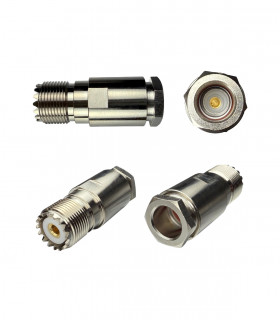 Connector PL UHF clamp female for RG8, H1000 coax