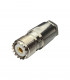 Connector PL UHF clamp female for RG58