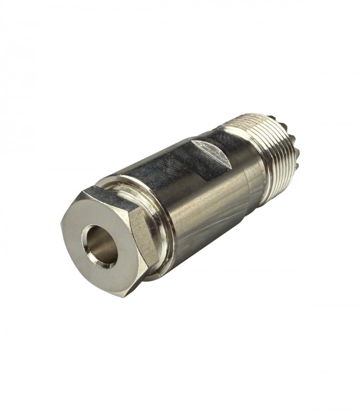 Connector PL UHF clamp female for RG58