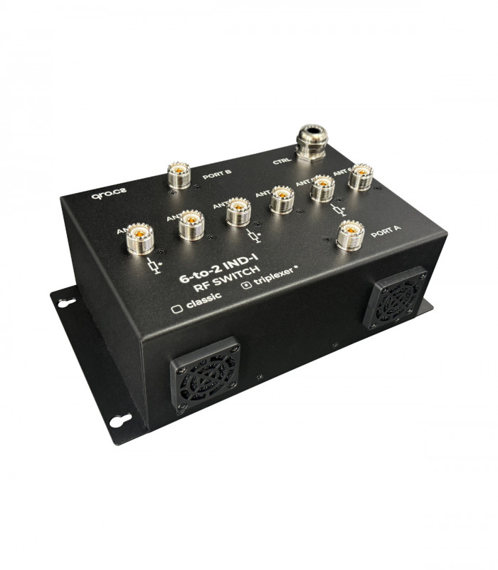 6-to-2 antenna switch IND-I Triplexer