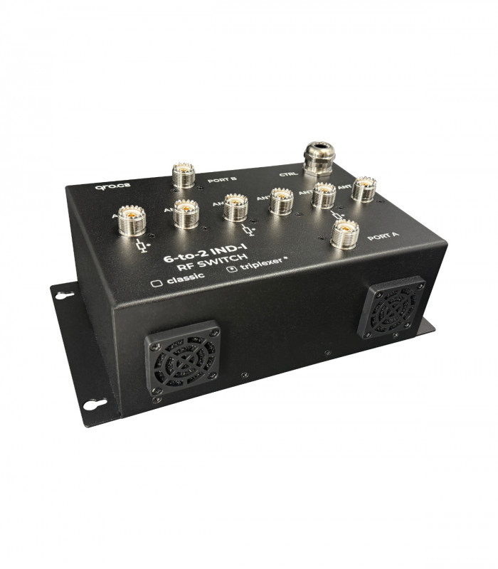 6-to-2 antenna switch IND-I Triplexer